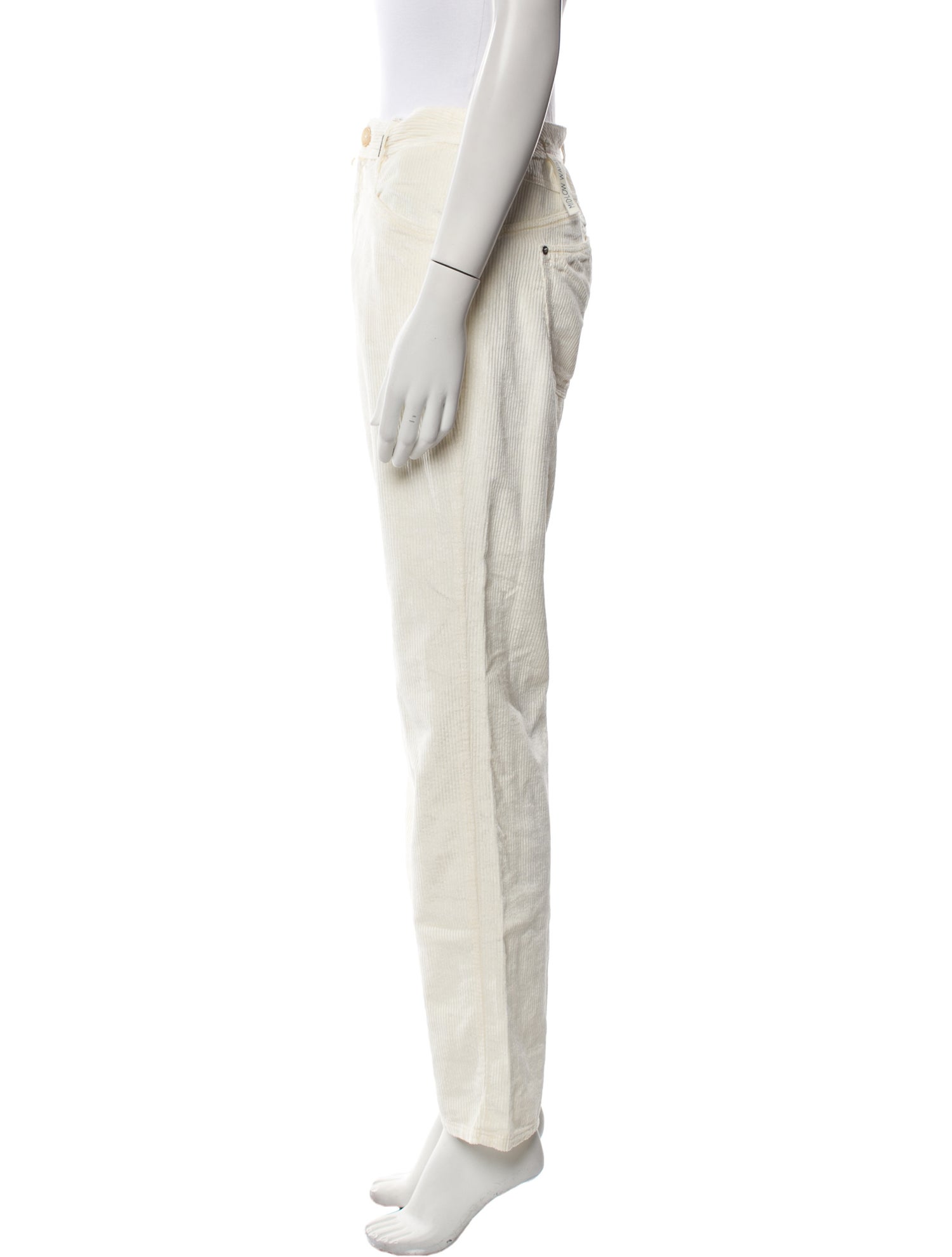 High Straight Leg Pants