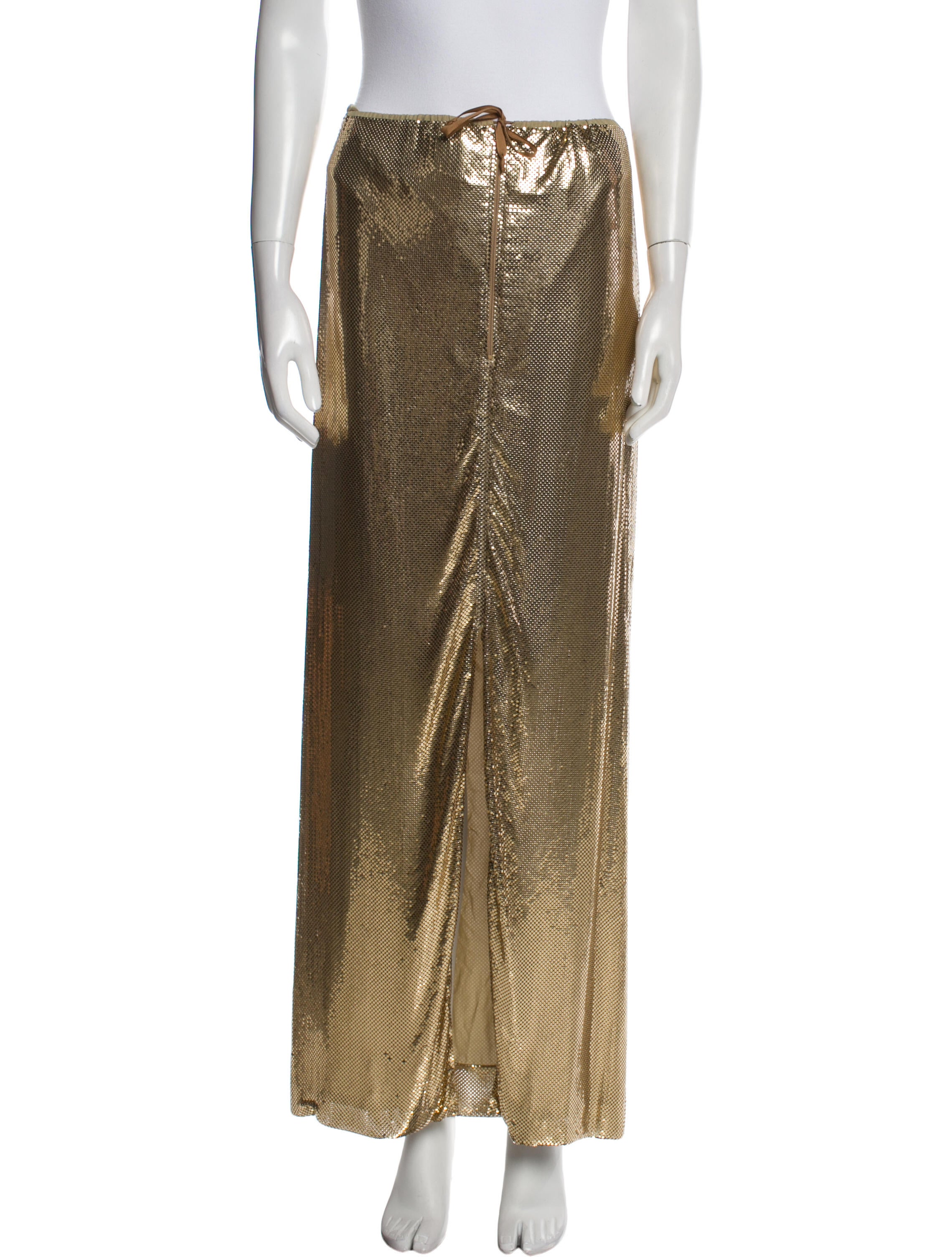 Whiting & Davis Vintage Midi Length Skirt