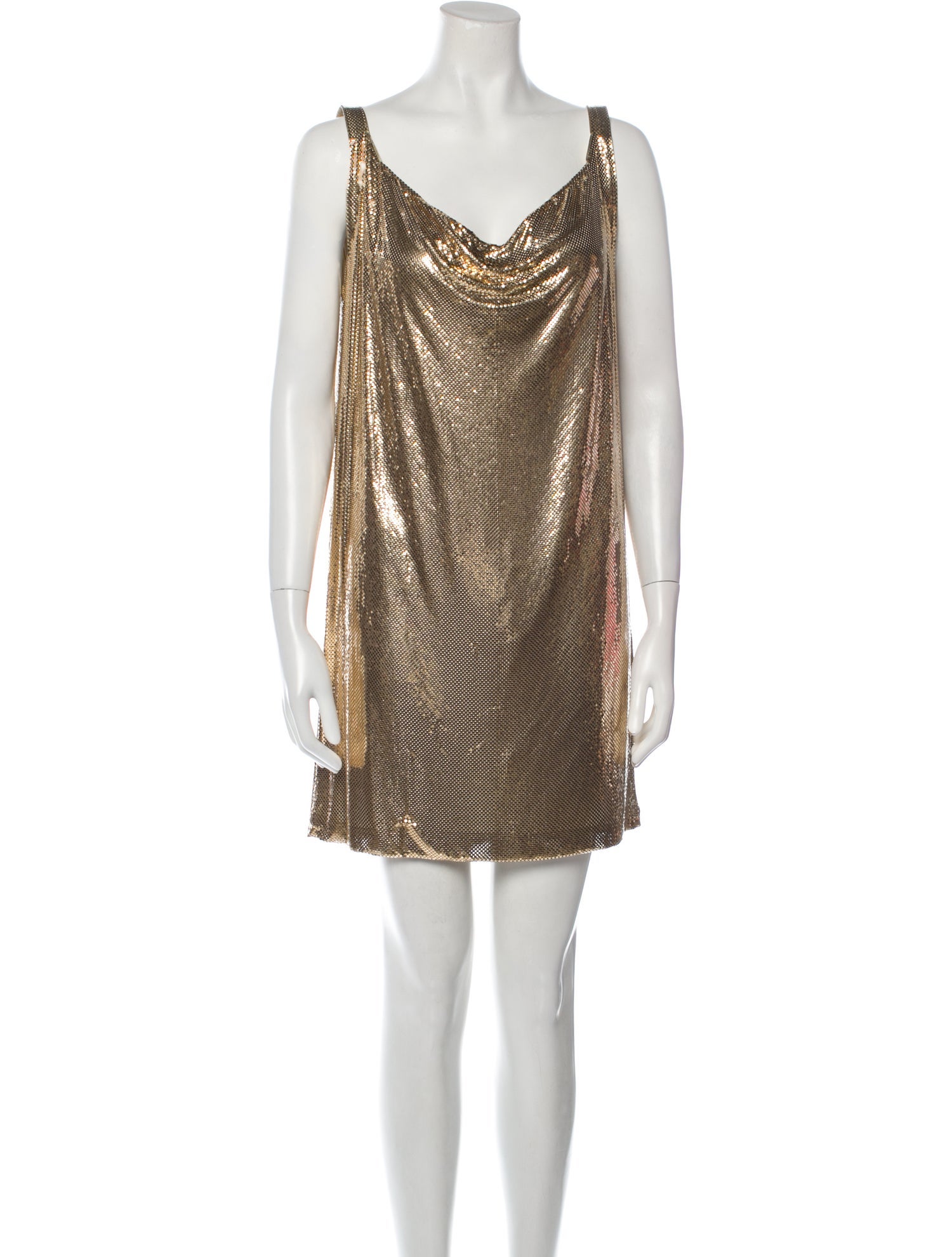 Whiting & Davis Vintage Mini Dress