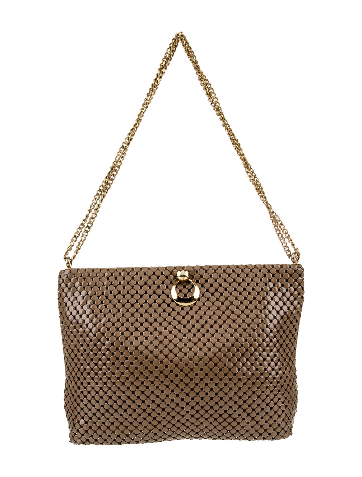 Whiting & Davis Metal Shoulder Bag