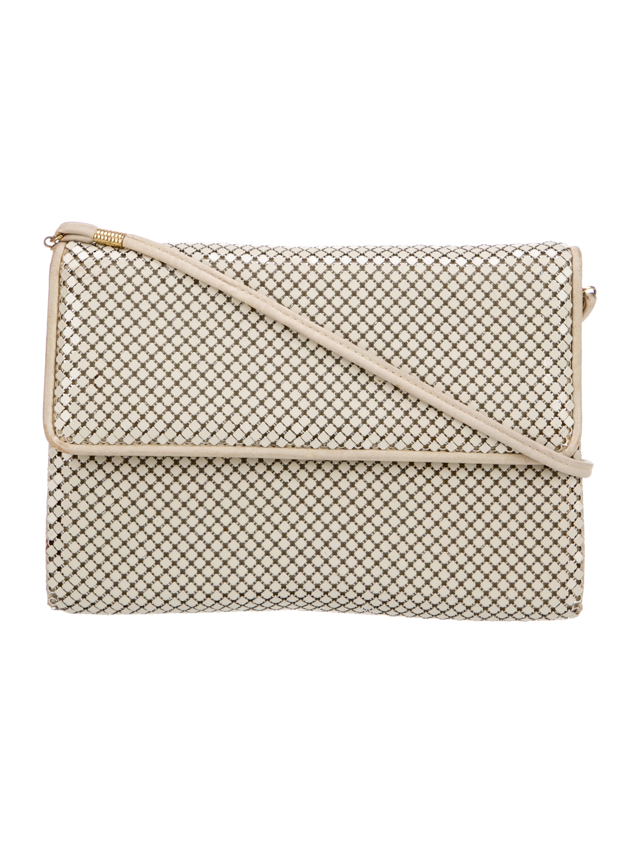 Whiting & Davis Metal Messenger Bag