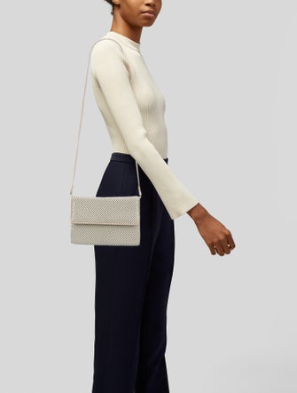 Whiting & Davis Metal Messenger Bag