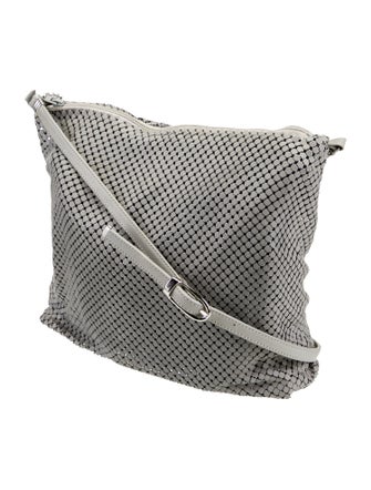 Whiting & Davis Metal Messenger Bag