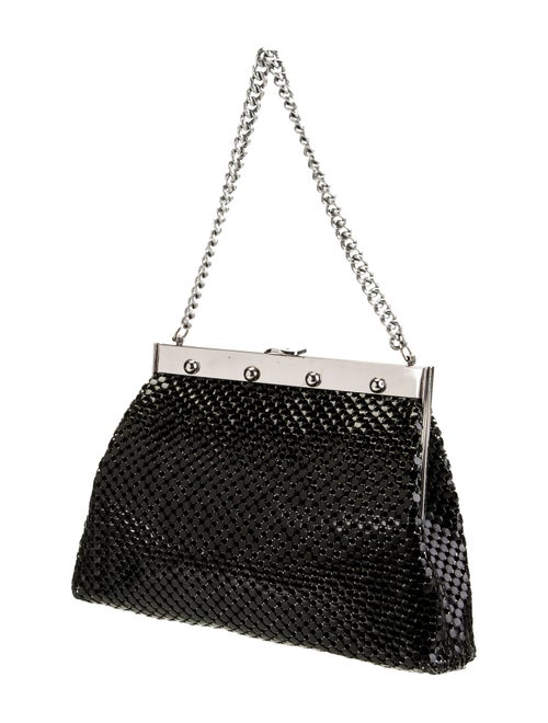Whiting & Davis Sequins Top Handle Bag