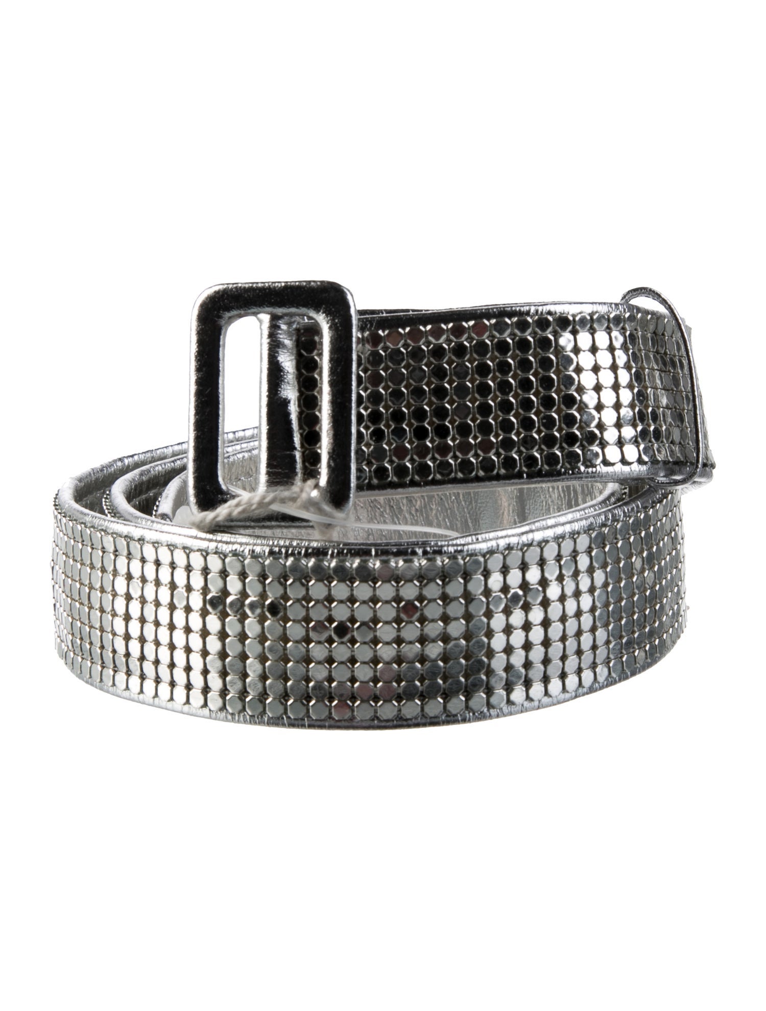 Whiting & Davis Skinny Leather Waist Belt