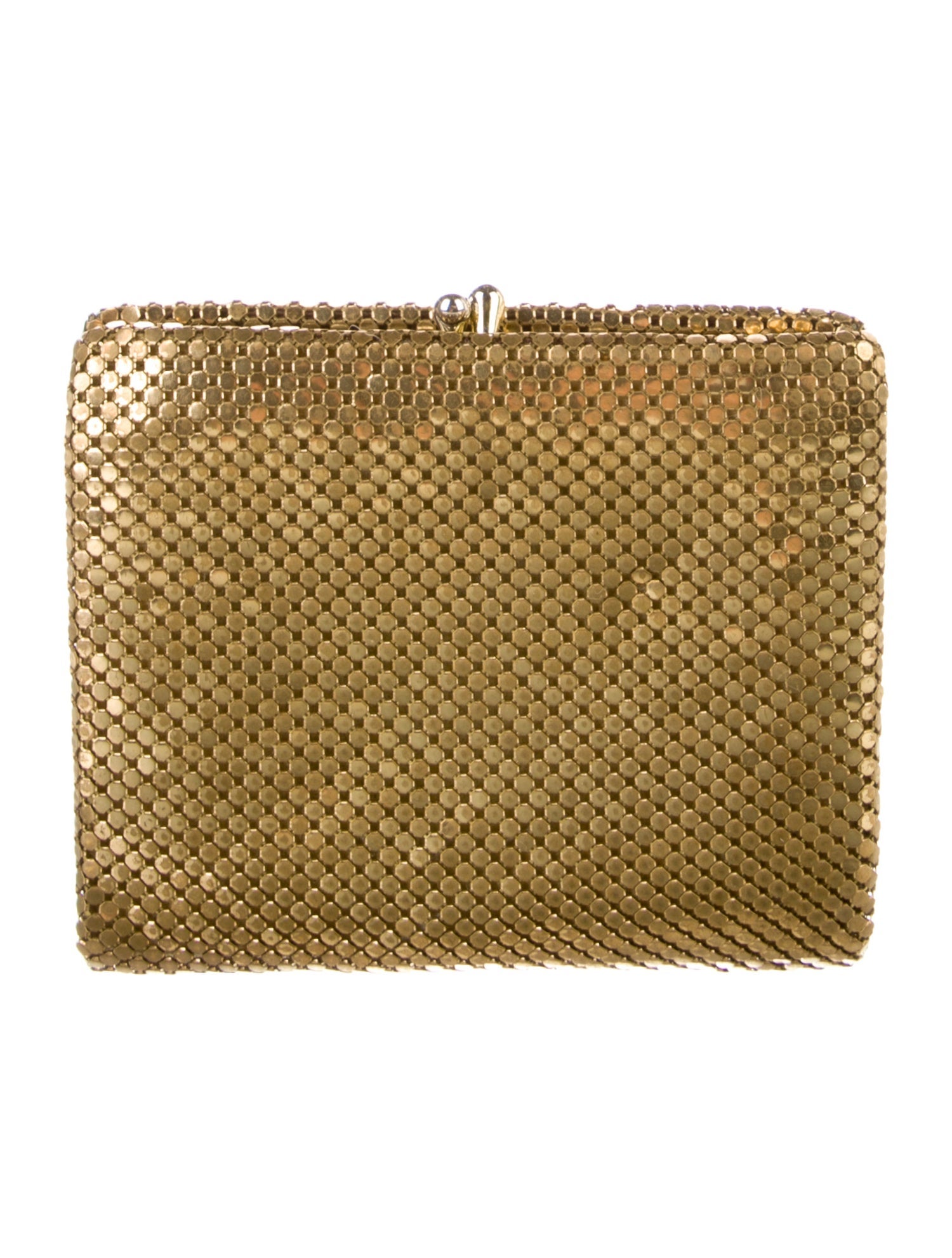 Whiting & Davis Vintage Metal Wallet