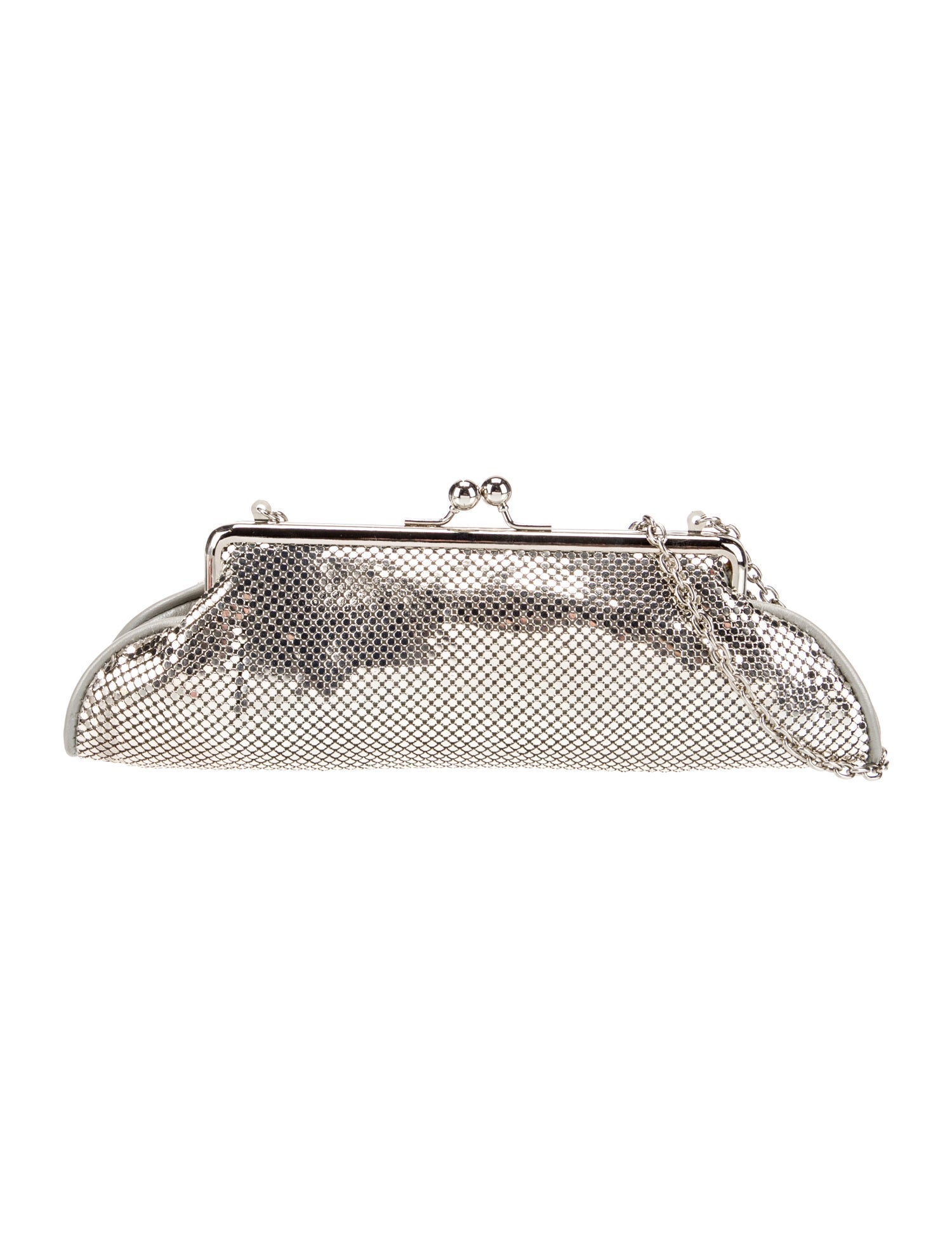 Whiting & Davis Metal Top Handle Bag