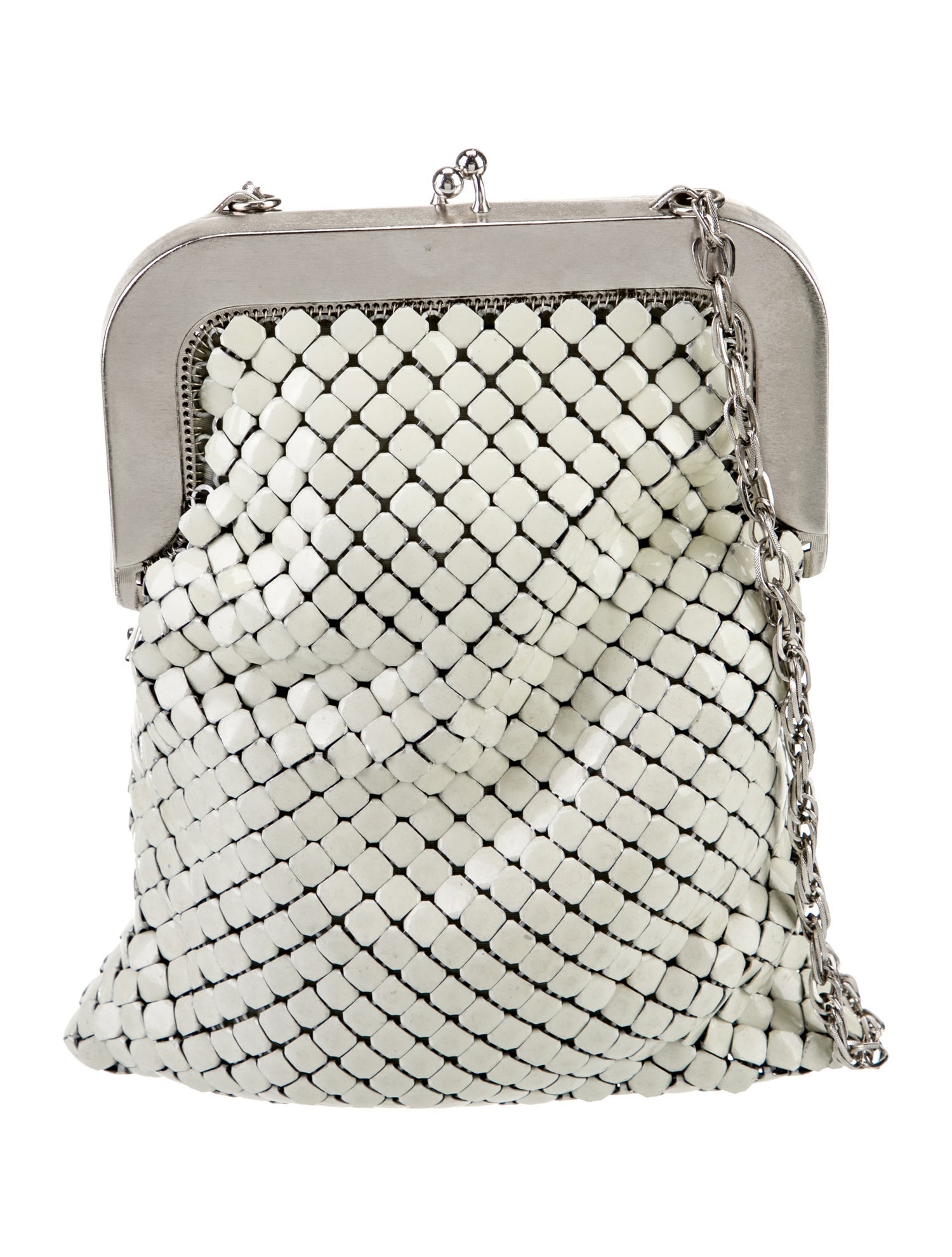 Whiting & Davis Metal Shoulder Bag