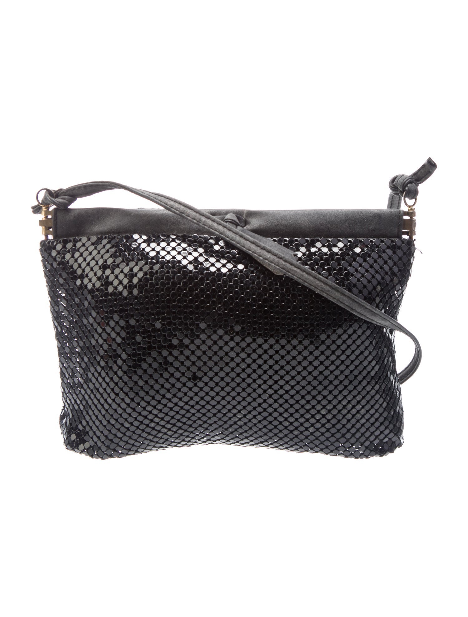 Whiting & Davis Metal Crossbody Bag