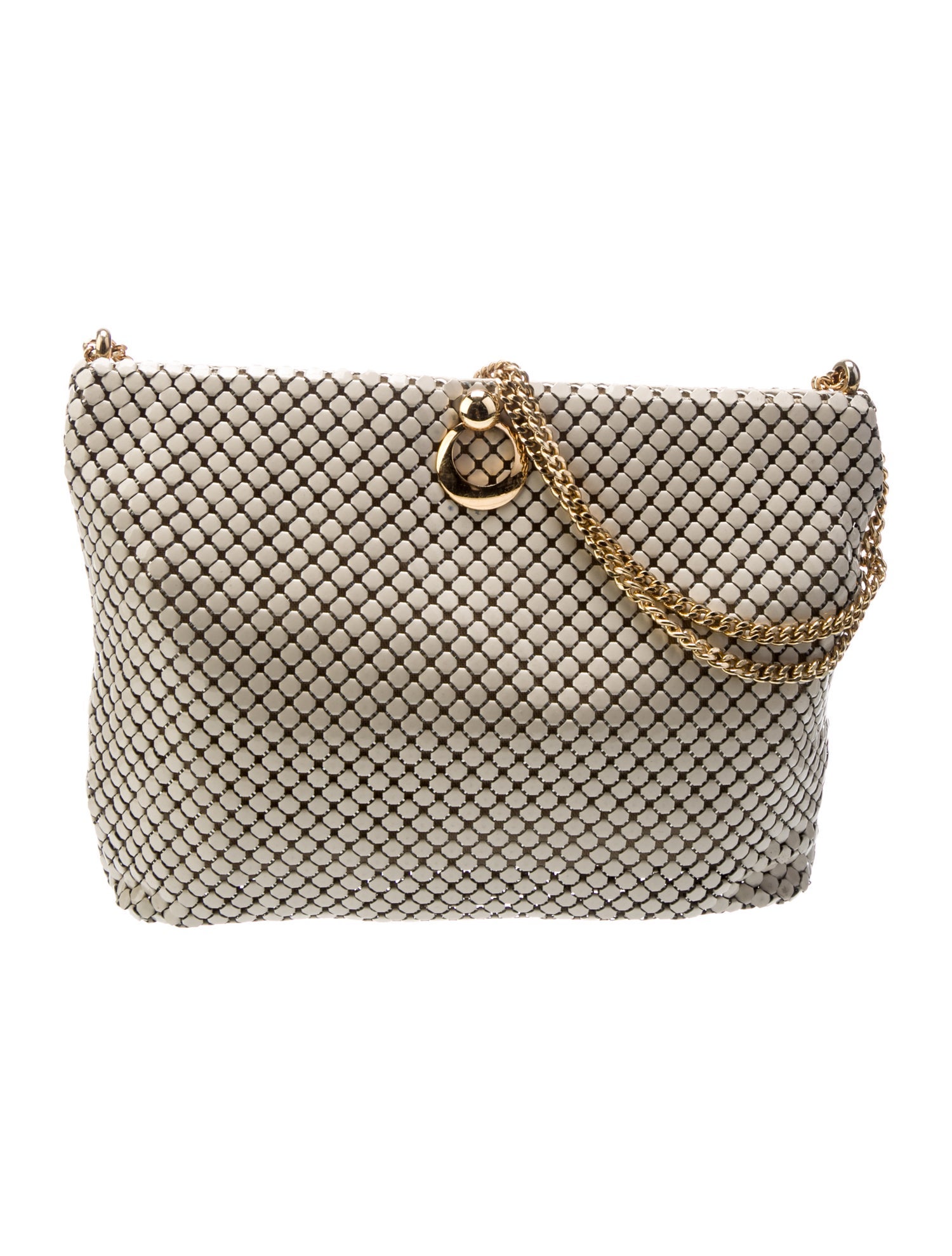 Whiting & Davis Metal Shoulder Bag