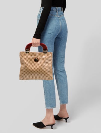 Whiting & Davis Metal Top Handle Bag