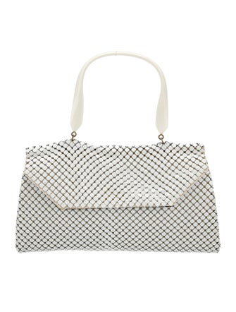 Whiting & Davis Metal Top Handle Bag