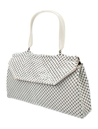 Whiting & Davis Metal Top Handle Bag