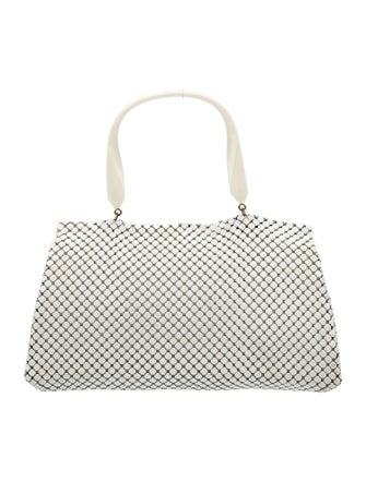 Whiting & Davis Metal Top Handle Bag