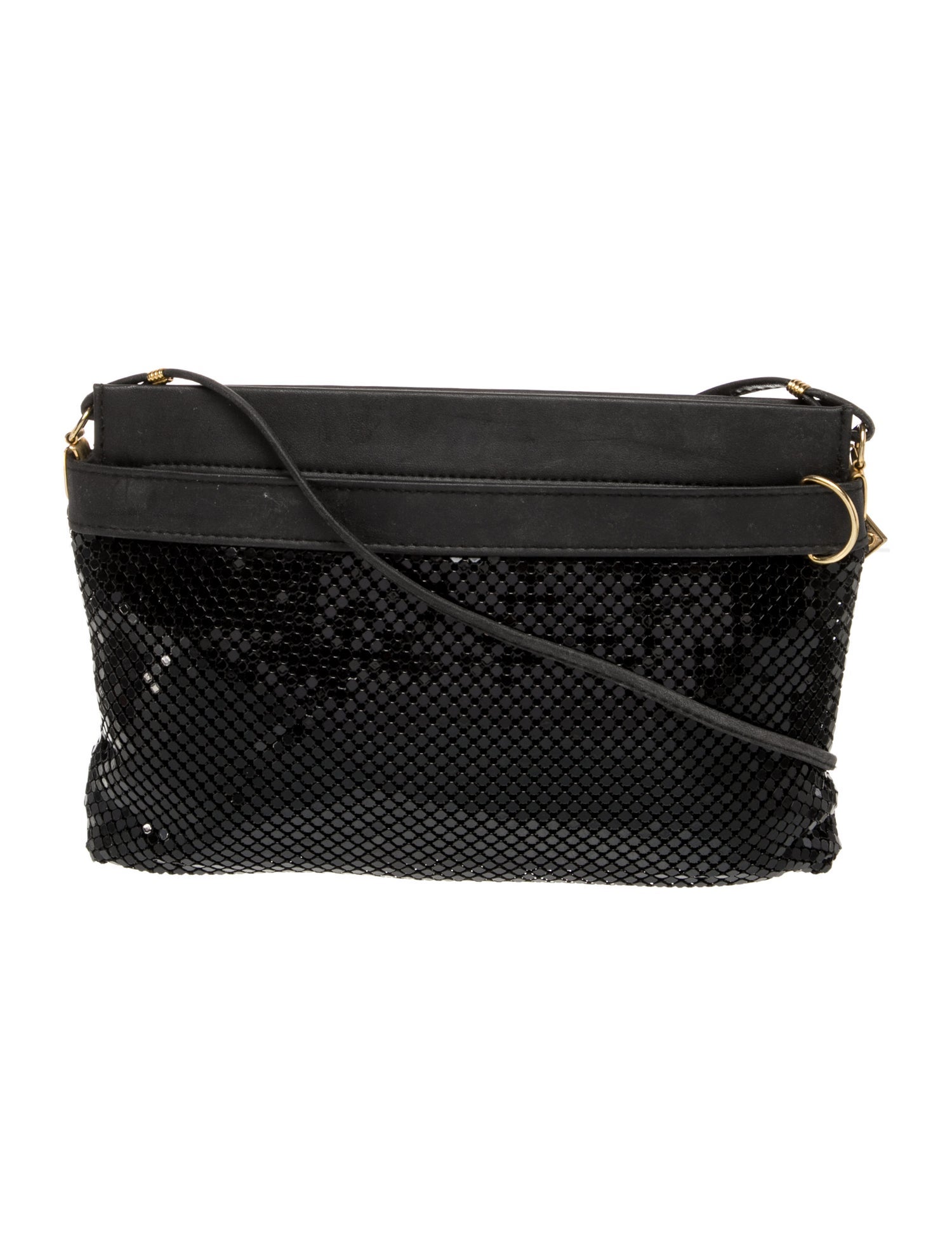 Whiting & Davis Metal Crossbody Bag