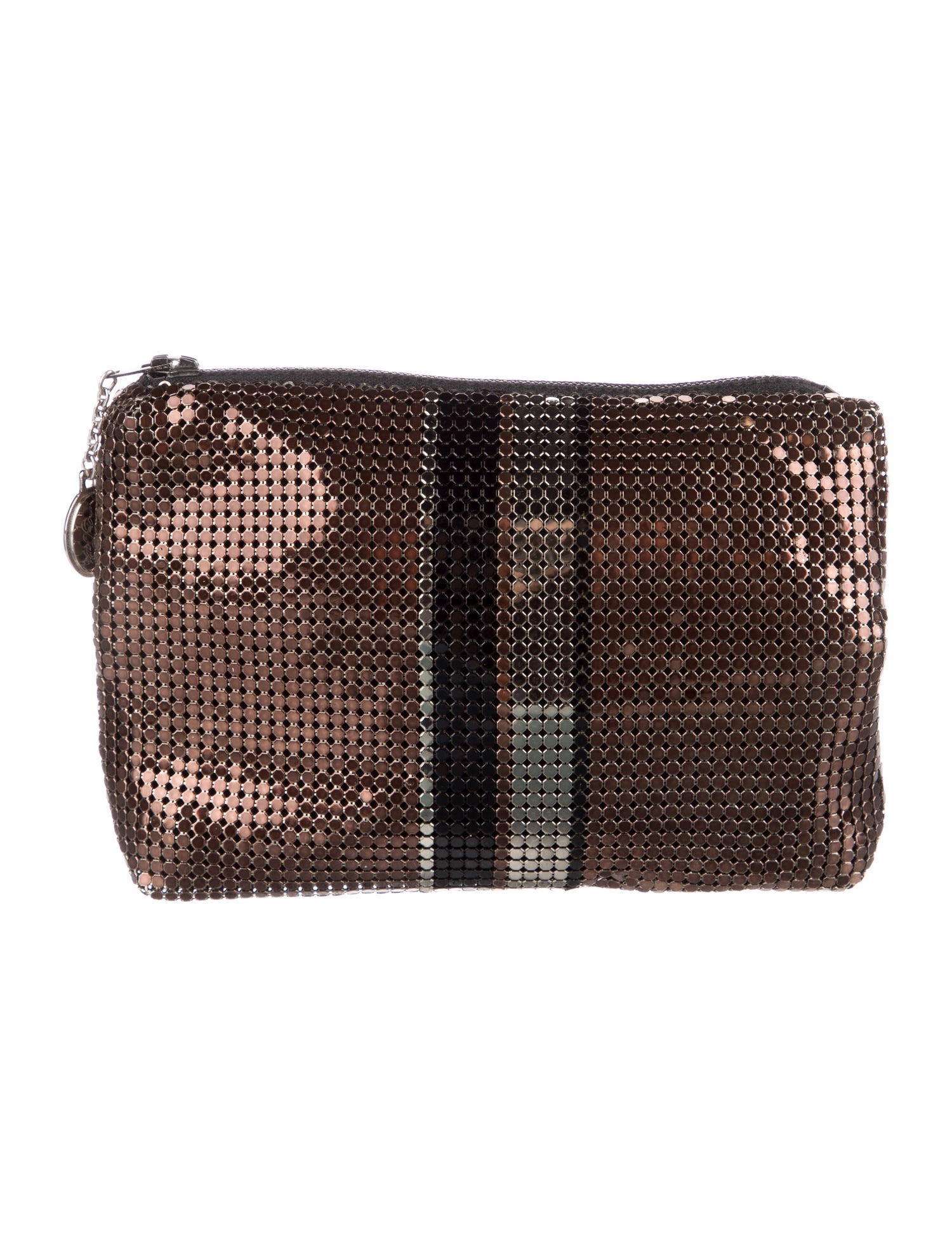 Whiting & Davis Metal Printed Wallet