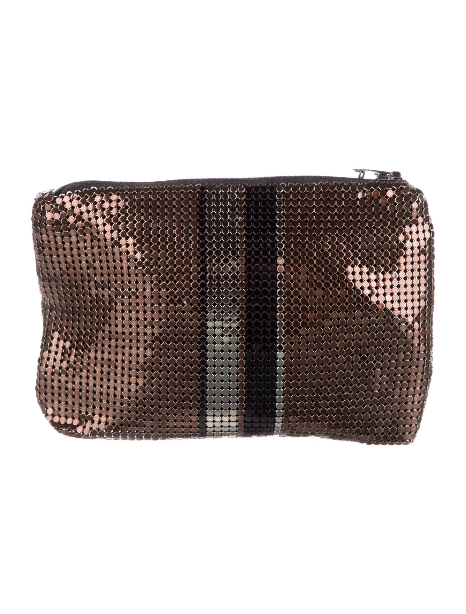 Whiting & Davis Metal Printed Wallet