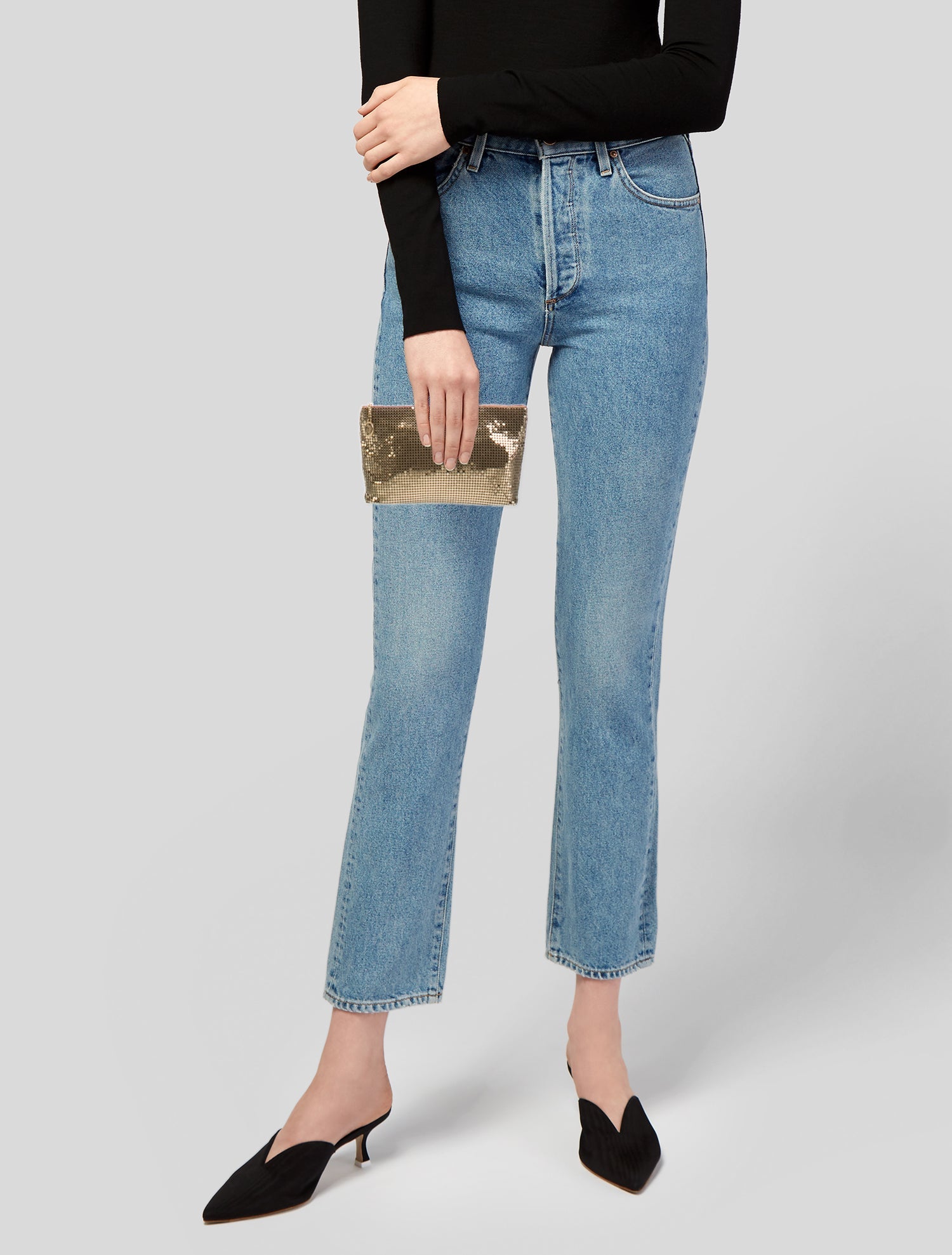 Whiting & Davis Metal Clutch