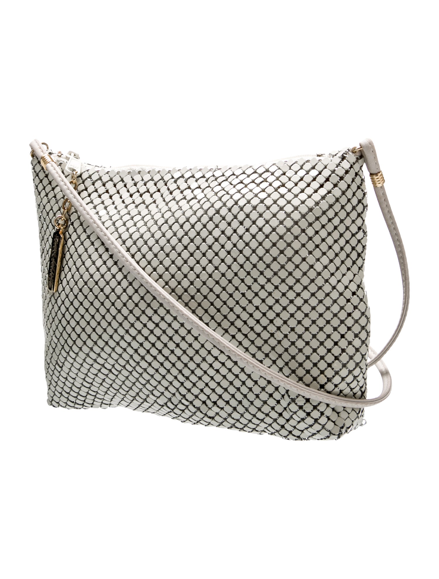 Whiting & Davis Metal Crossbody Bag