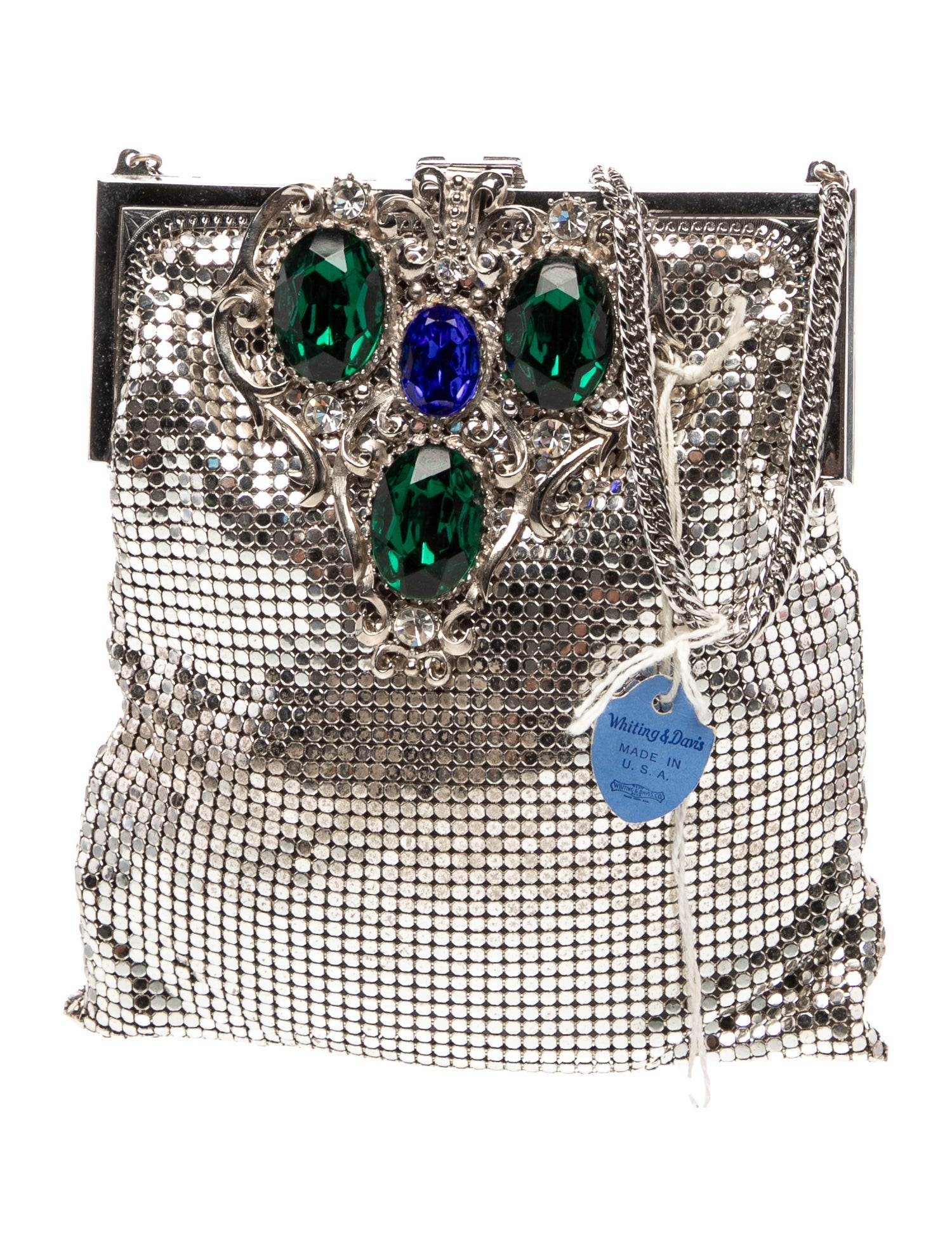 Whiting & Davis Metal Minaudière