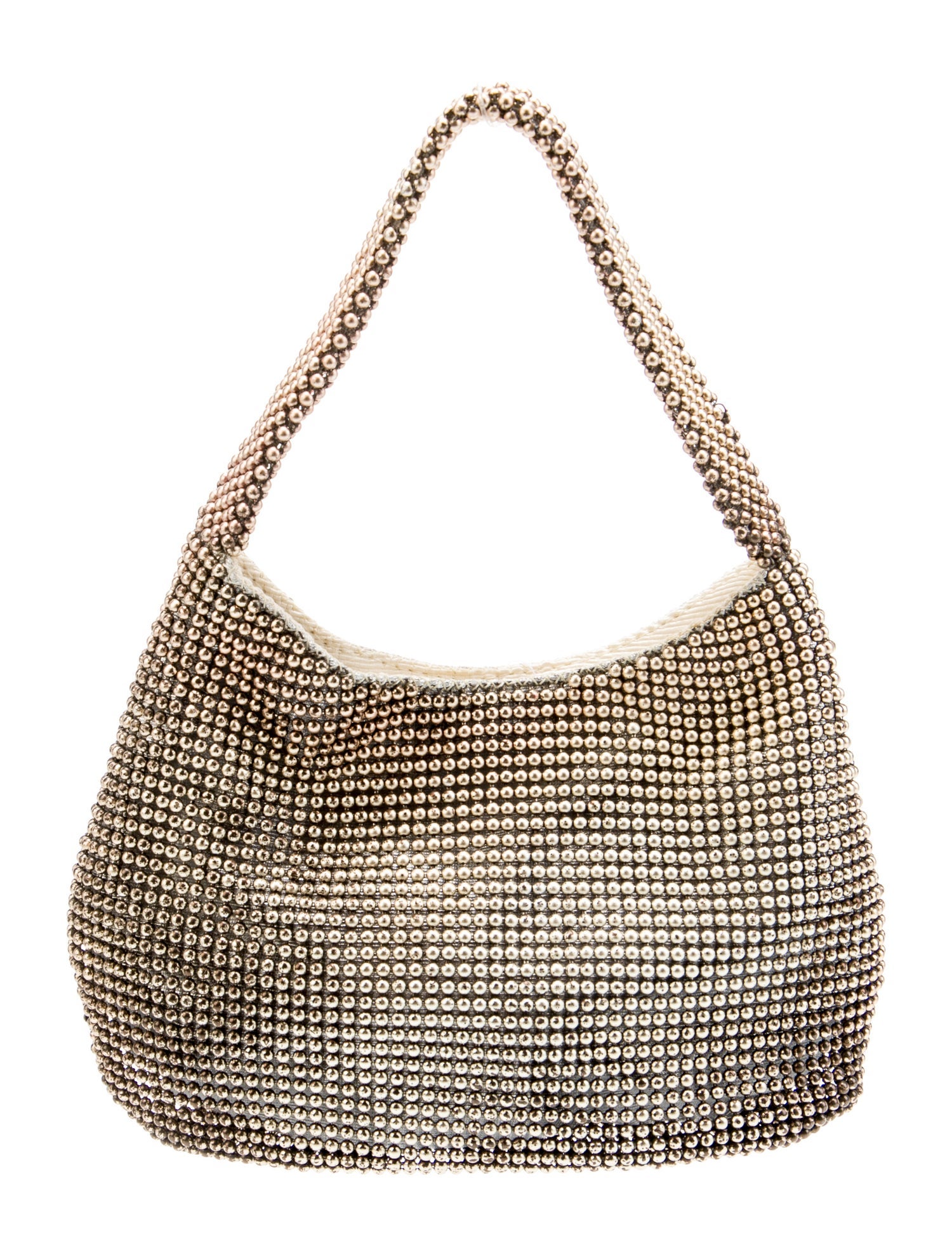 Whiting & Davis Mesh Top Handle Bag