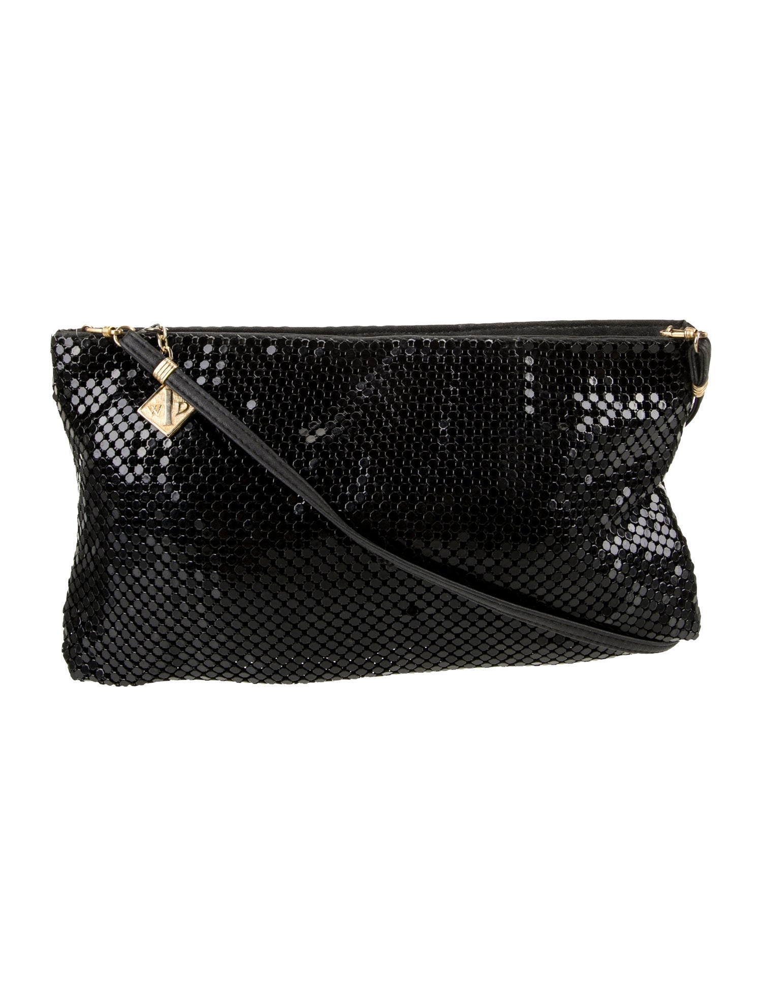 Whiting & Davis Metal Crossbody Bag