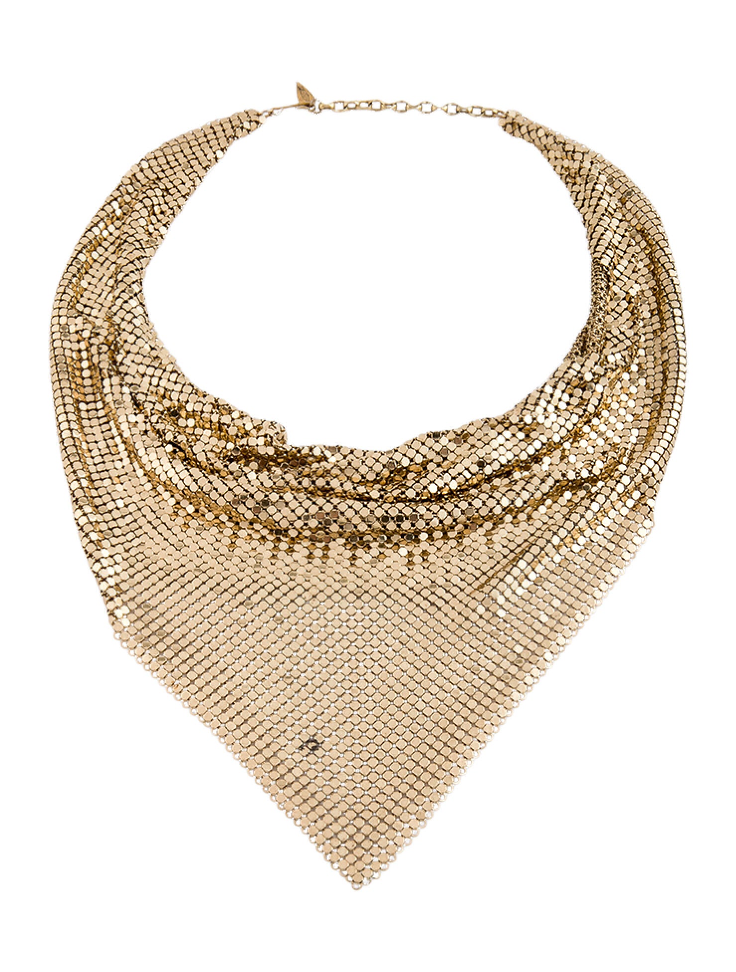 Whiting & Davis Metal Scarf