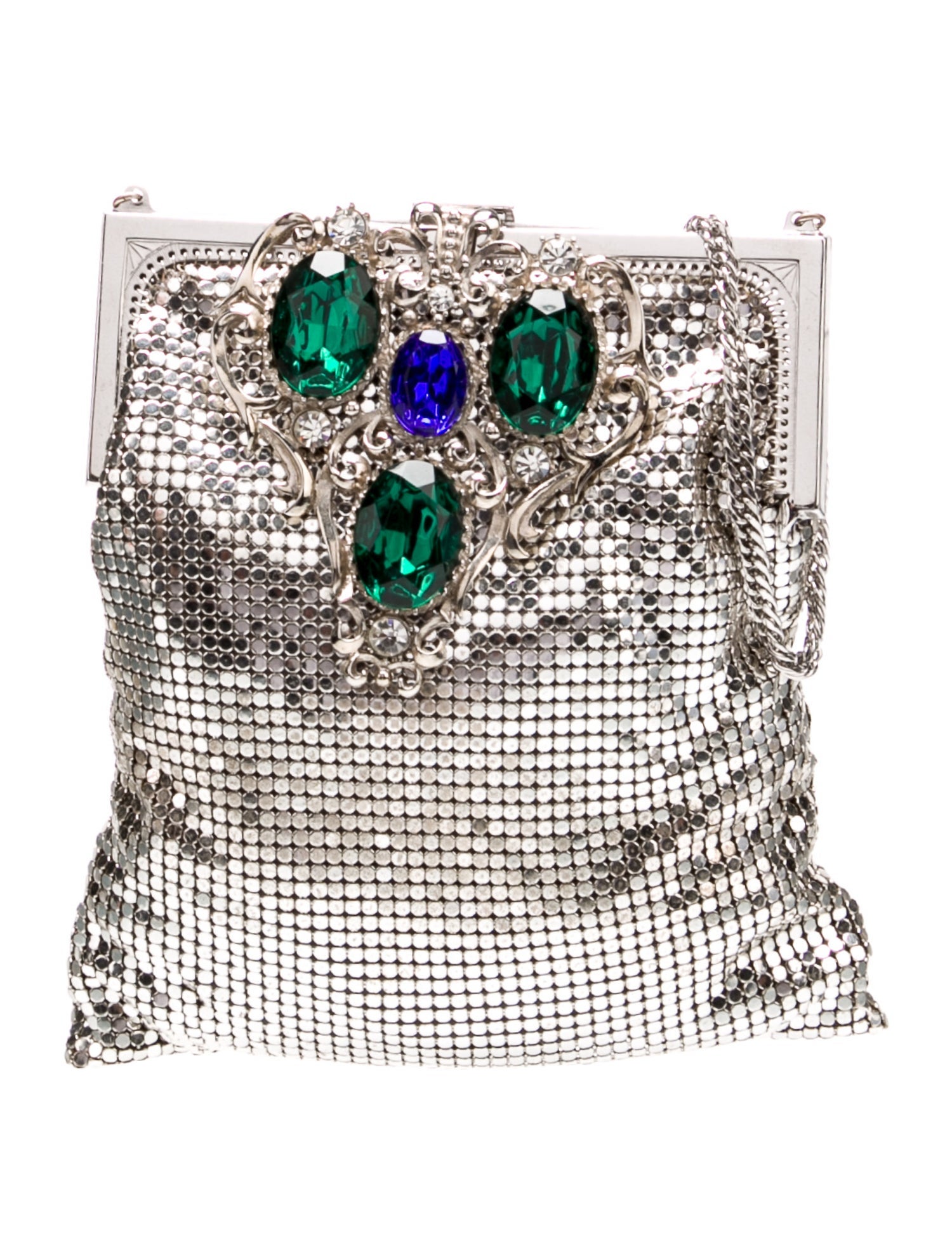 Whiting & Davis Metal Minaudière