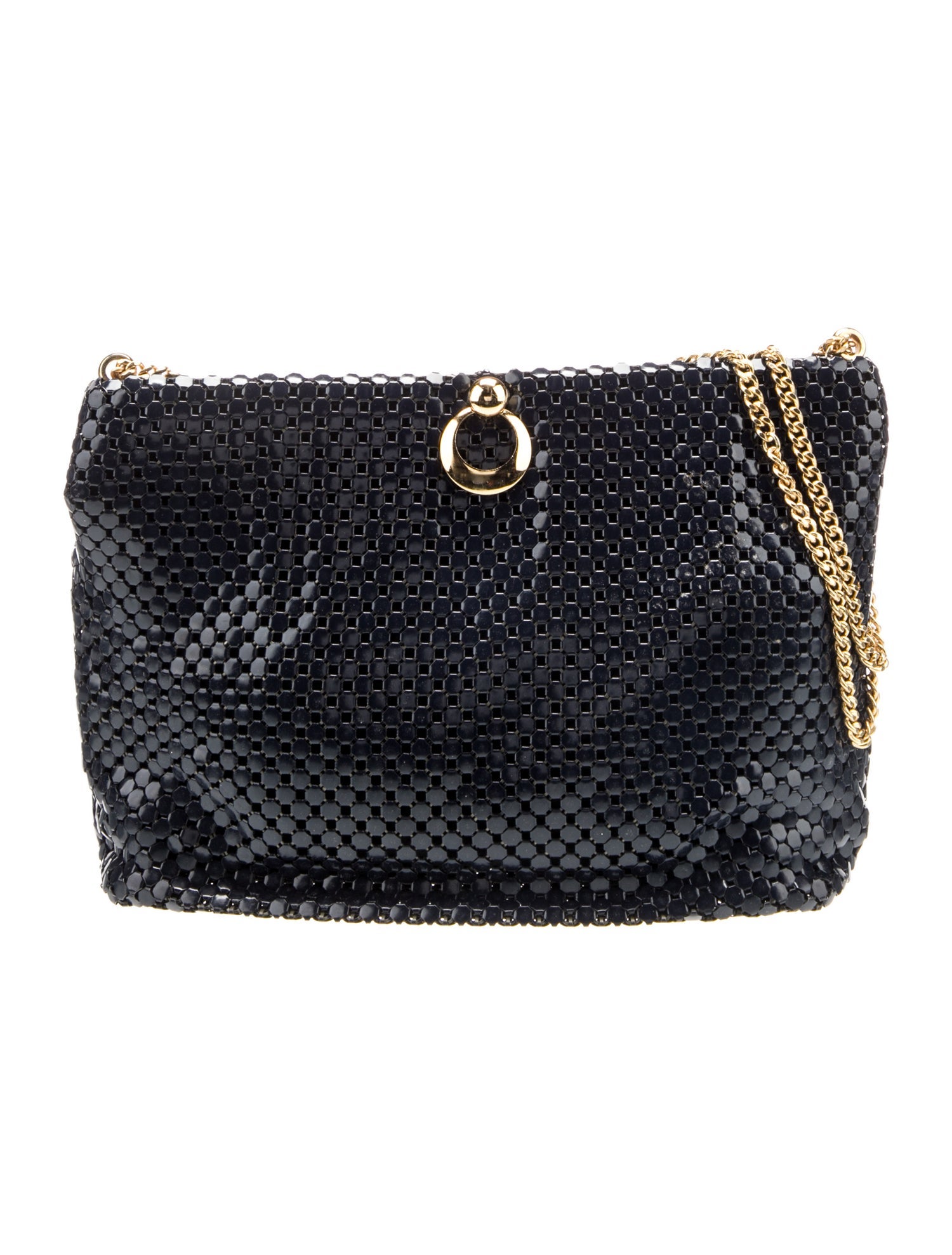 Whiting & Davis Metal Shoulder Bag Vintage