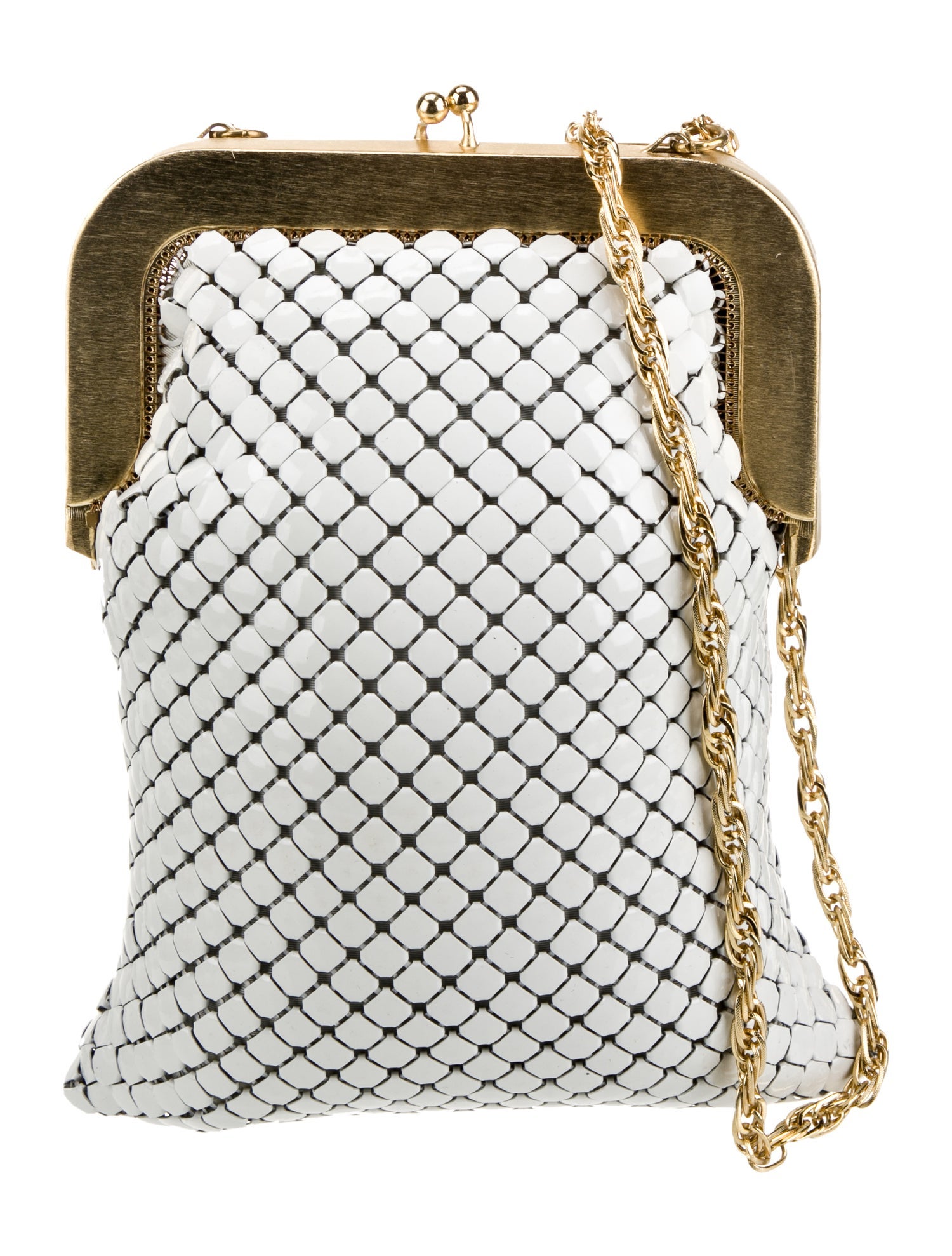 Whiting & Davis Metal Shoulder Bag