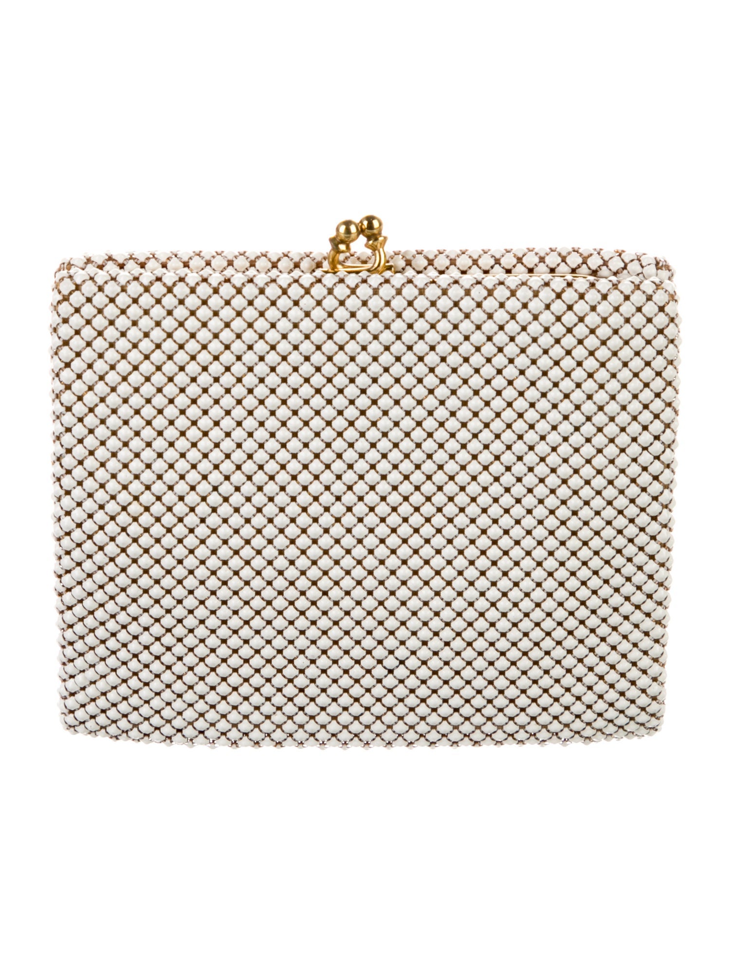 Whiting & Davis Faux Fur Wallet