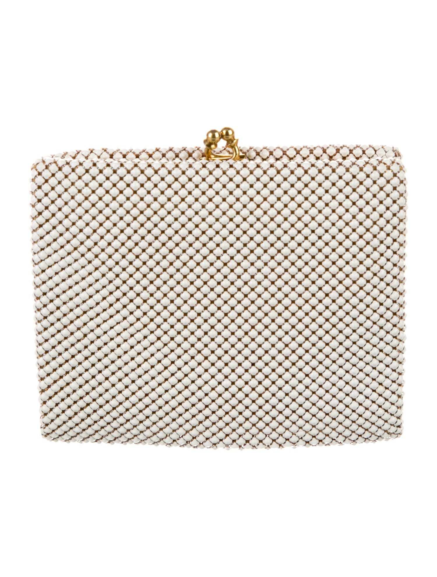 Whiting & Davis Faux Fur Wallet