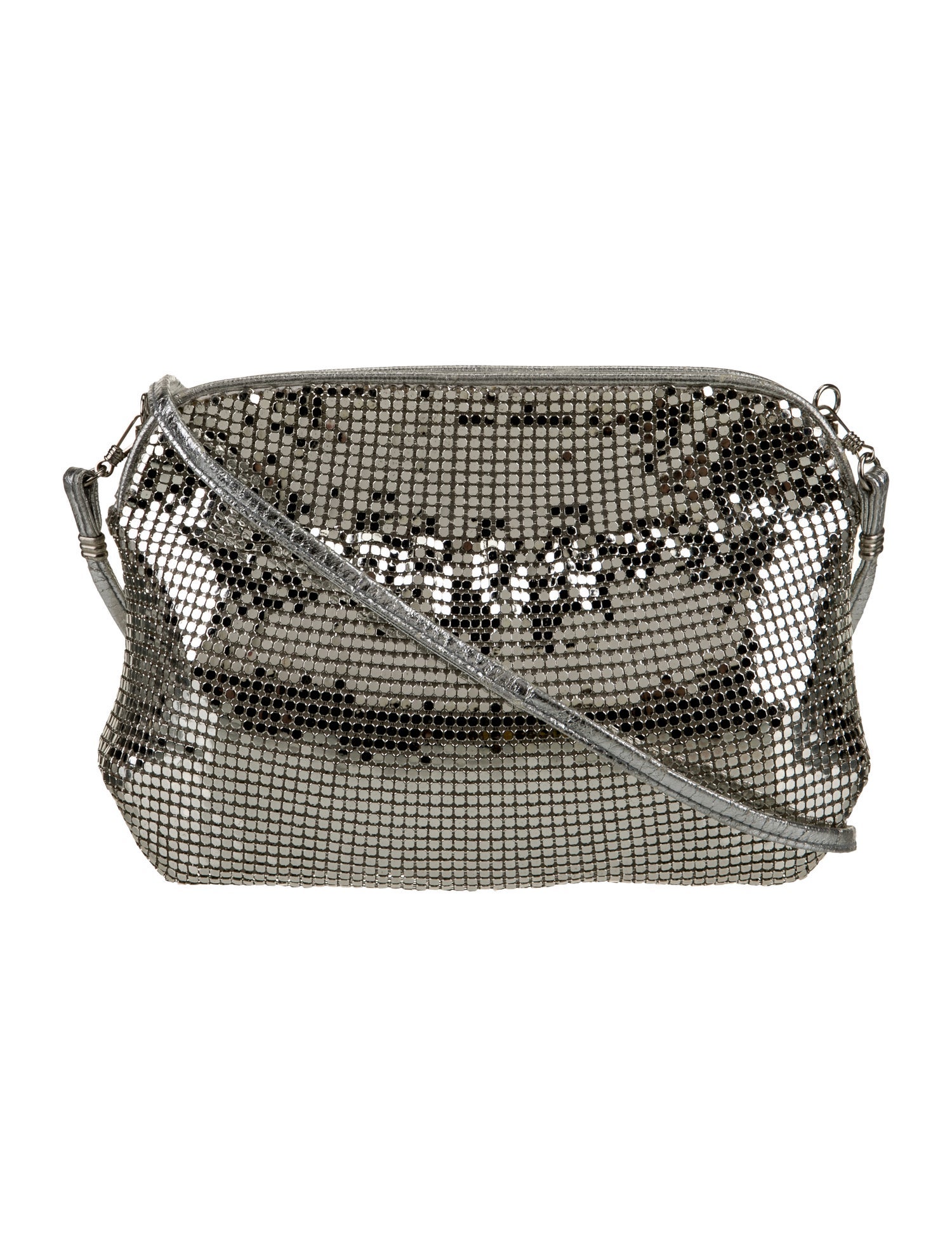 Whiting & Davis Metal Crossbody Bag