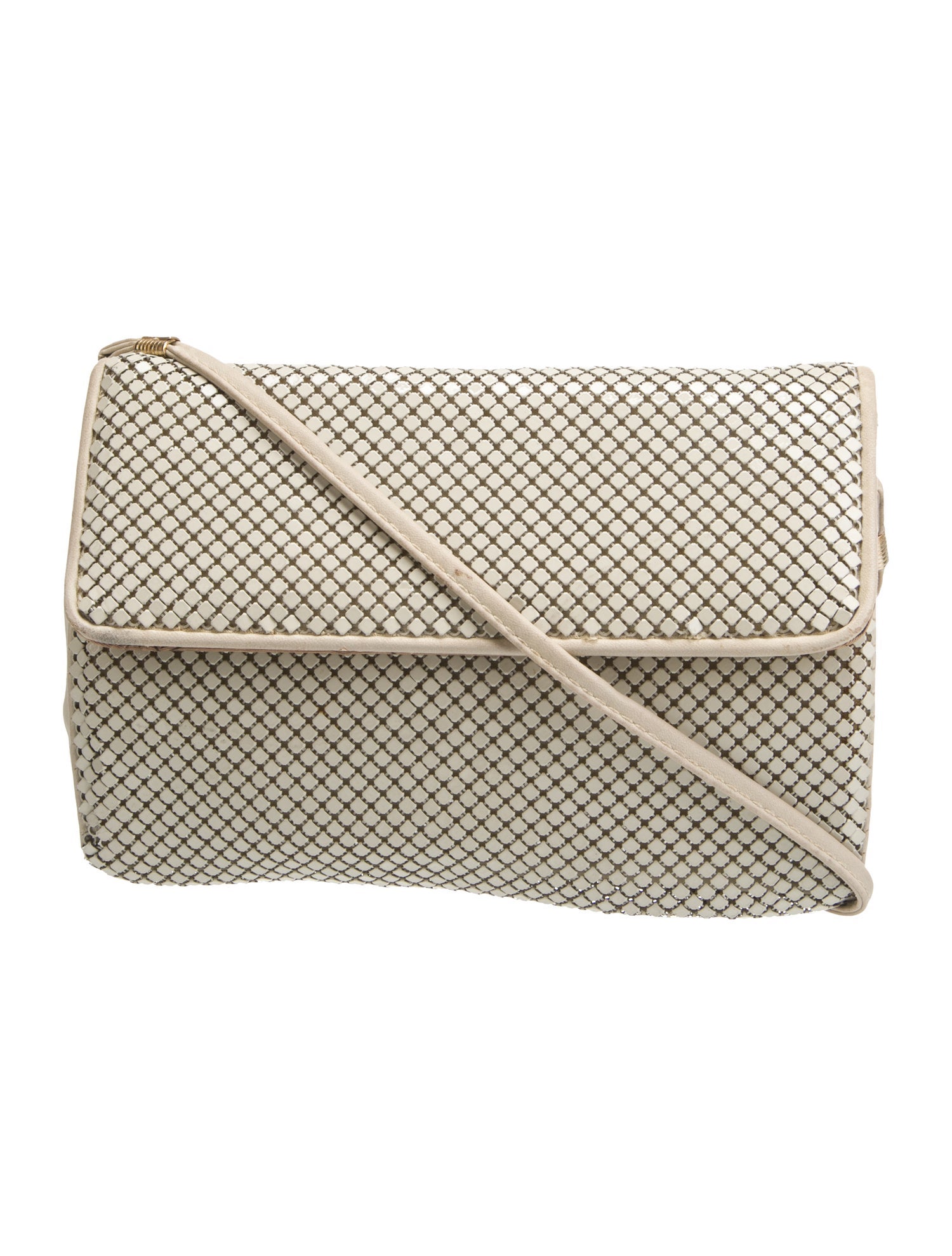 Whiting & Davis Metal Crossbody Bag