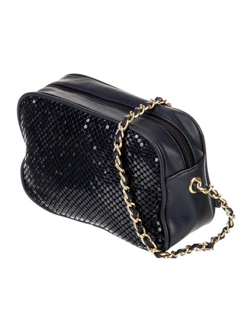 Whiting & Davis Leather Shoulder Bag