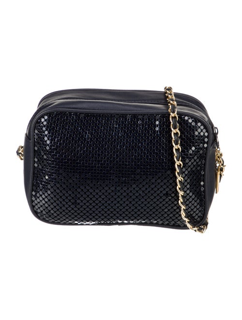 Whiting & Davis Leather Shoulder Bag