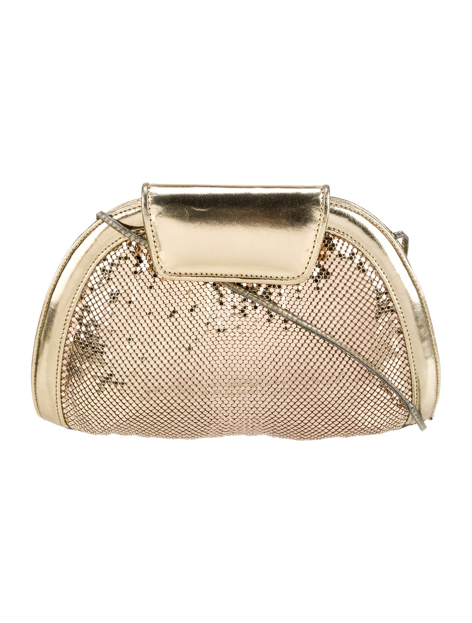 Whiting & Davis Metal Shoulder Bag