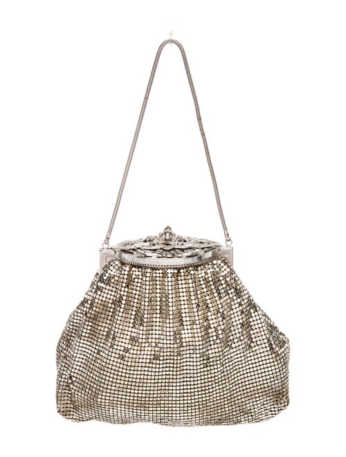 Whiting & Davis Metal Top Handle Bag