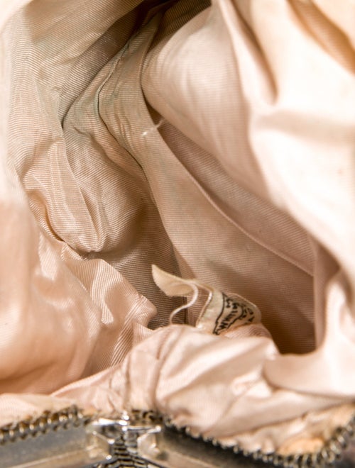 Whiting & Davis Metal Top Handle Bag