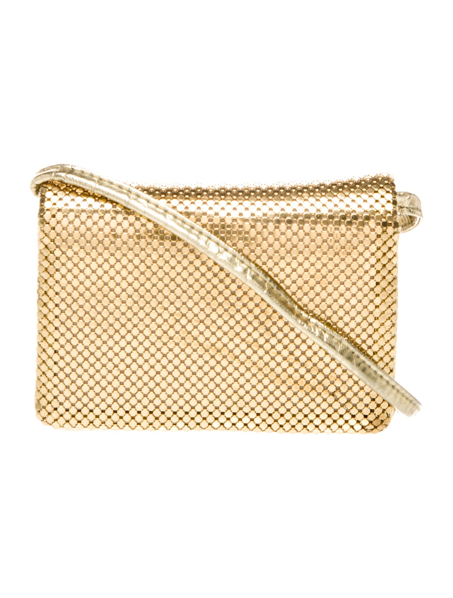 Whiting & Davis Metal Crossbody Bag