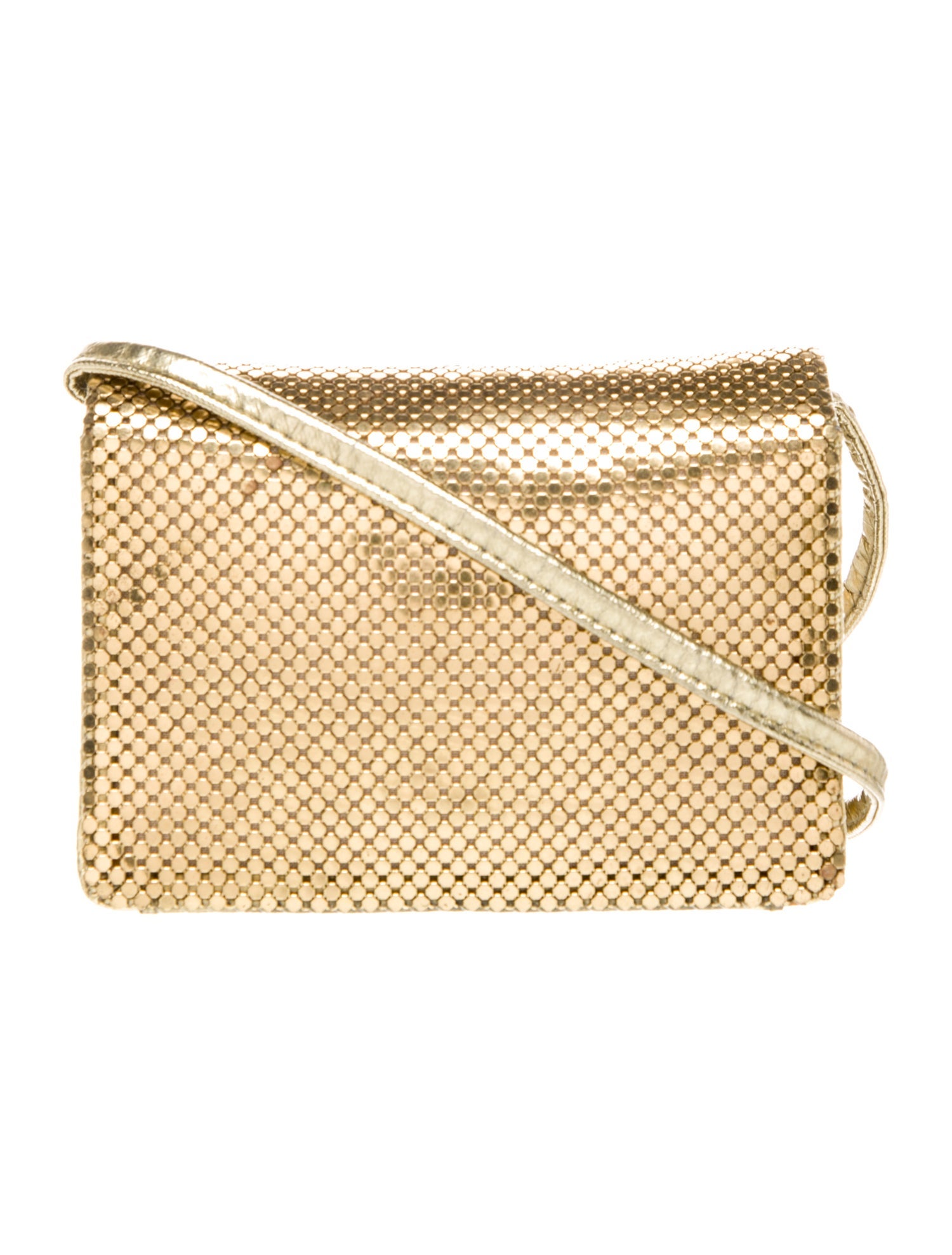 Whiting & Davis Metal Crossbody Bag