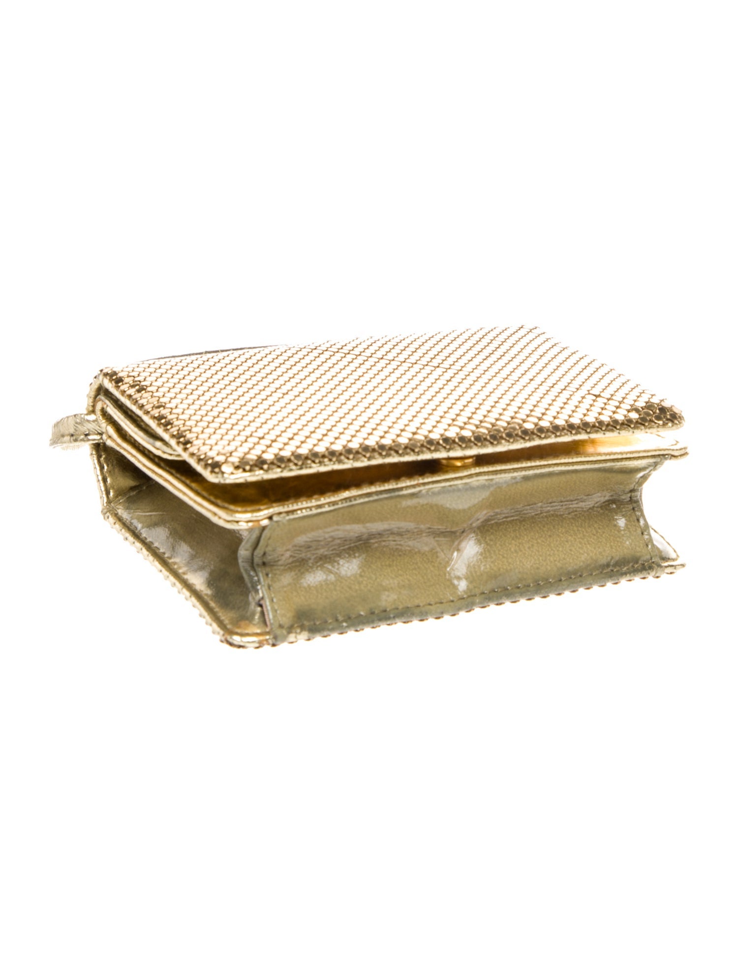 Whiting & Davis Metal Crossbody Bag