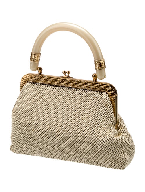 Whiting & Davis Metal Top Handle Bag