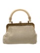 Whiting & Davis Metal Top Handle Bag
