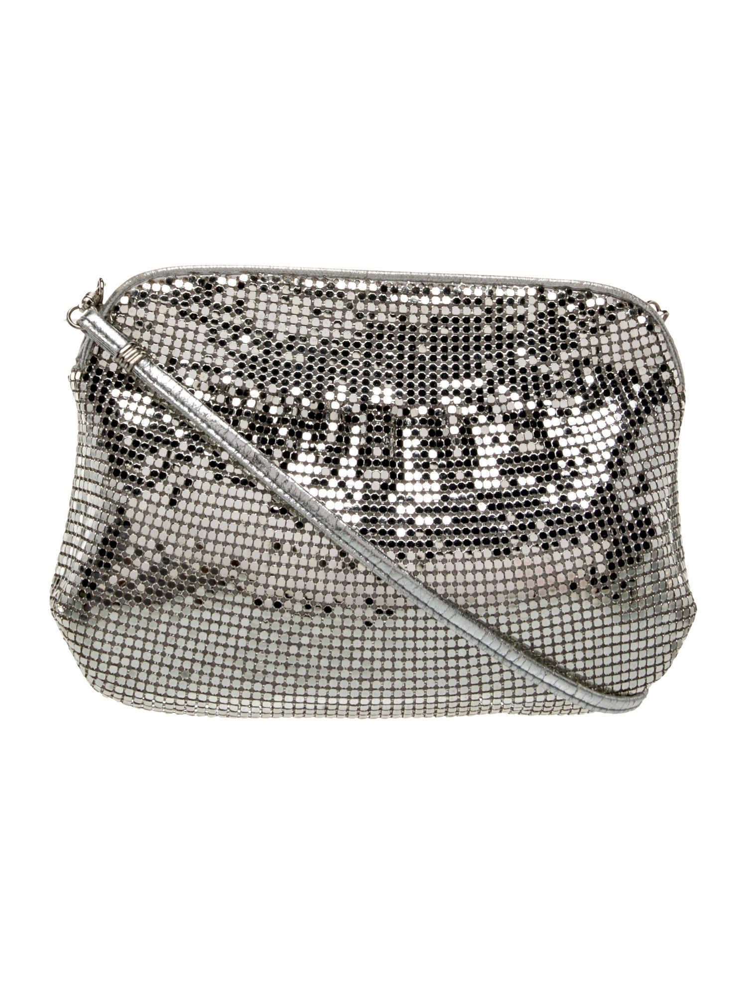 Whiting & Davis Metal Crossbody Bag