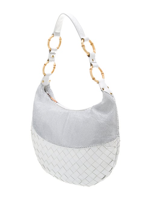 Whiting & Davis Leather Hobo