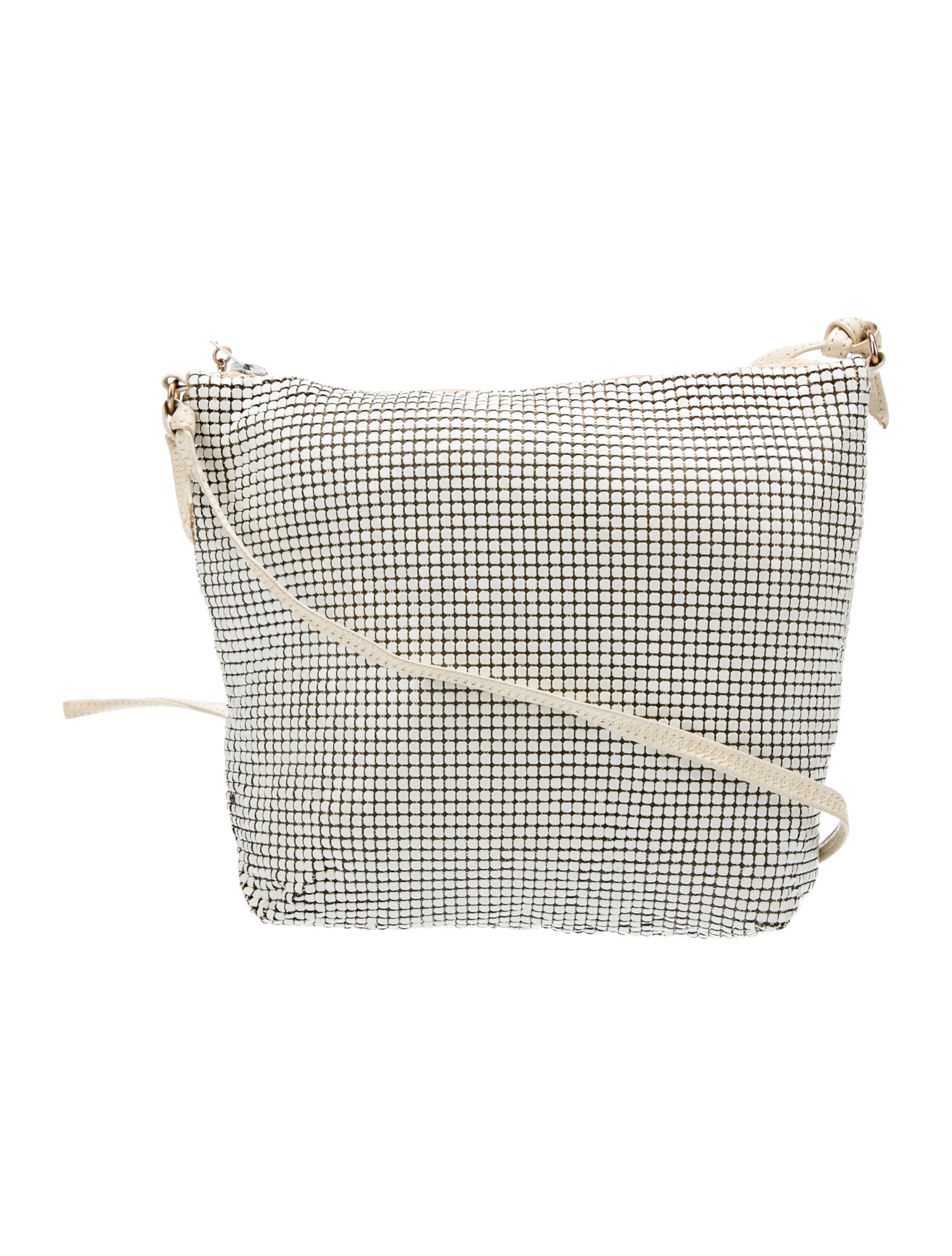 Whiting & Davis Metal Crossbody Bag
