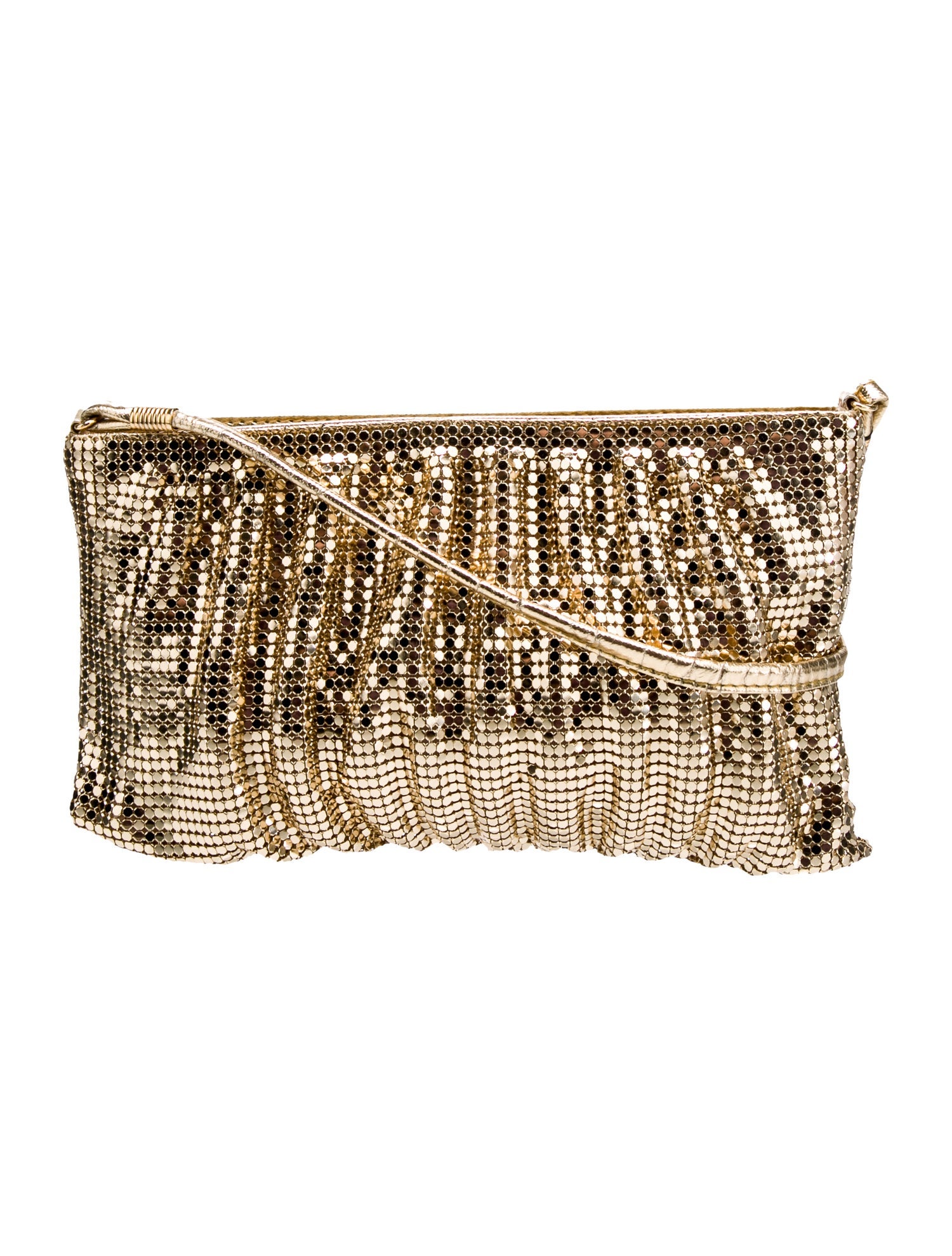 Whiting & Davis Metal Clutch w/ Tags