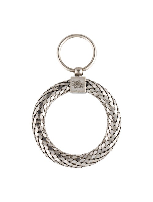 Whiting & Davis Silver Keychain