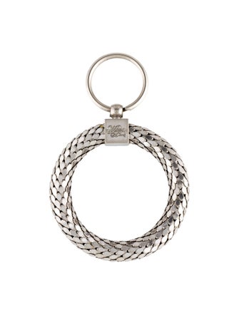 Whiting & Davis Silver Keychain